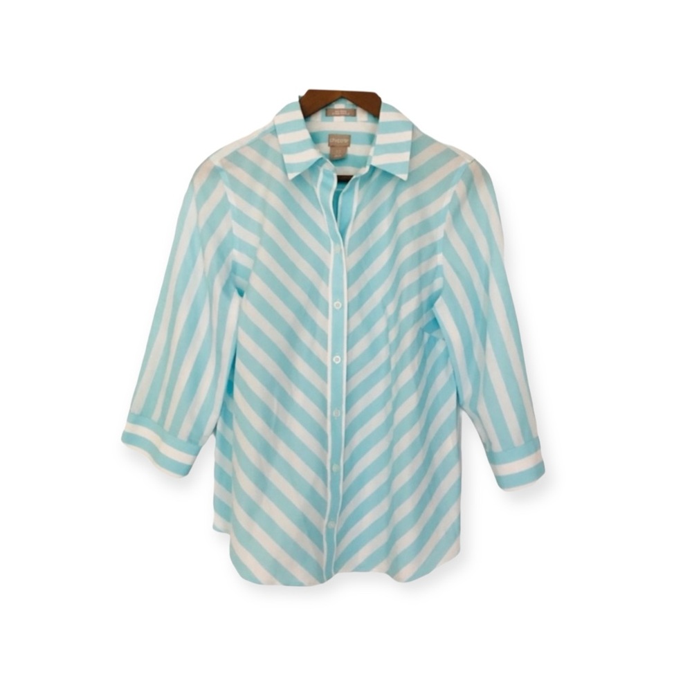 Chico’s striped blouse